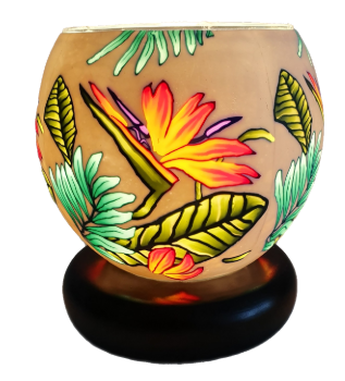 Thumbnail for 2718 01 Large Lamp and Bulb  Bird Paradise Flower