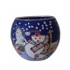 Thumbnail for A2914 Glowing Glass 11cm Snowman