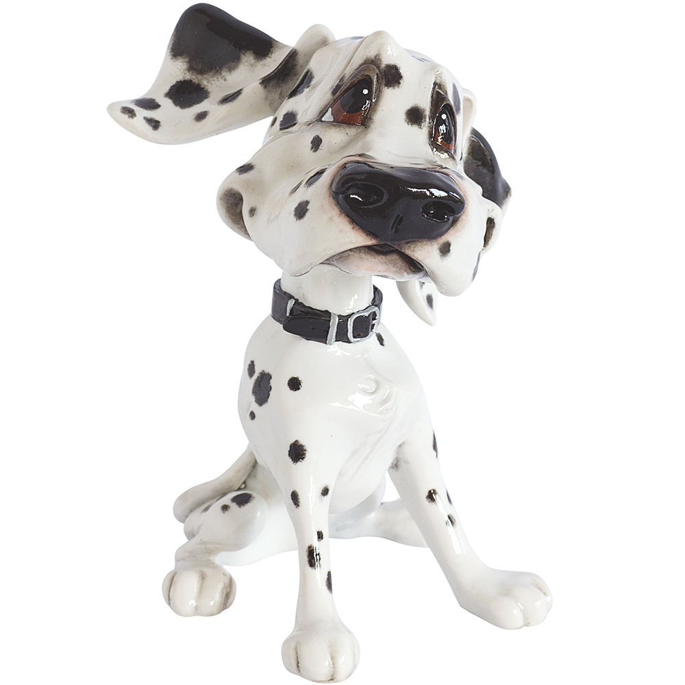 Image 1 for  Dalmation Dog Figurine Collectable Little Paws Sassy 15cmH our beloved furry friends Designed and Sculpted in the UK 