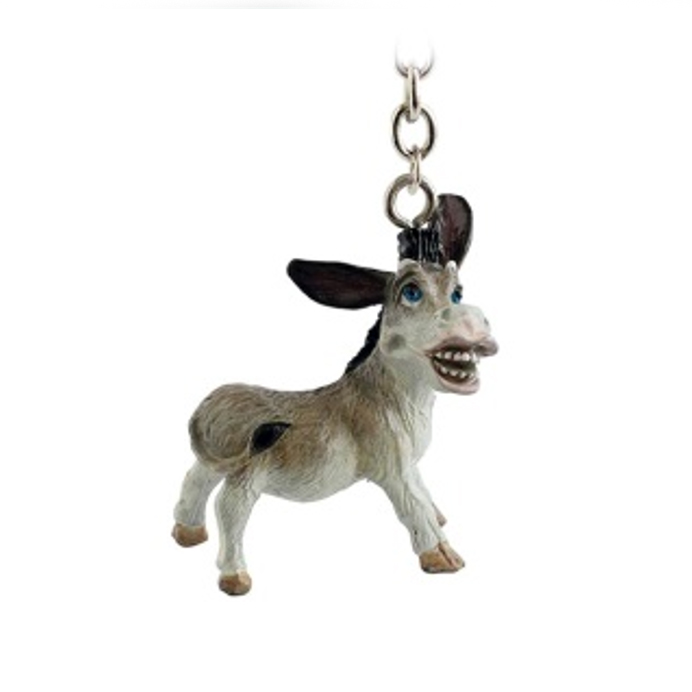 Image 1 for  Key Ring Donkey on Gift Card Designed in the UK