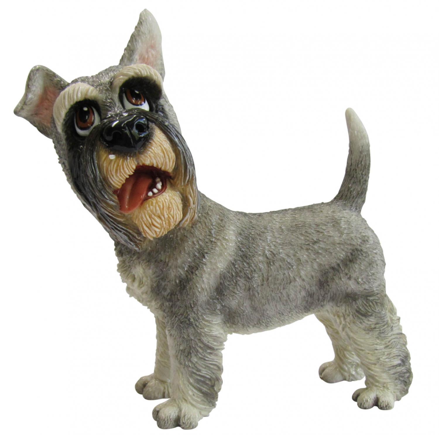 Image 1 for Schnauzer Figurine Collectable Colin 22cmH Gifted Boxed Designed and Created in the UK