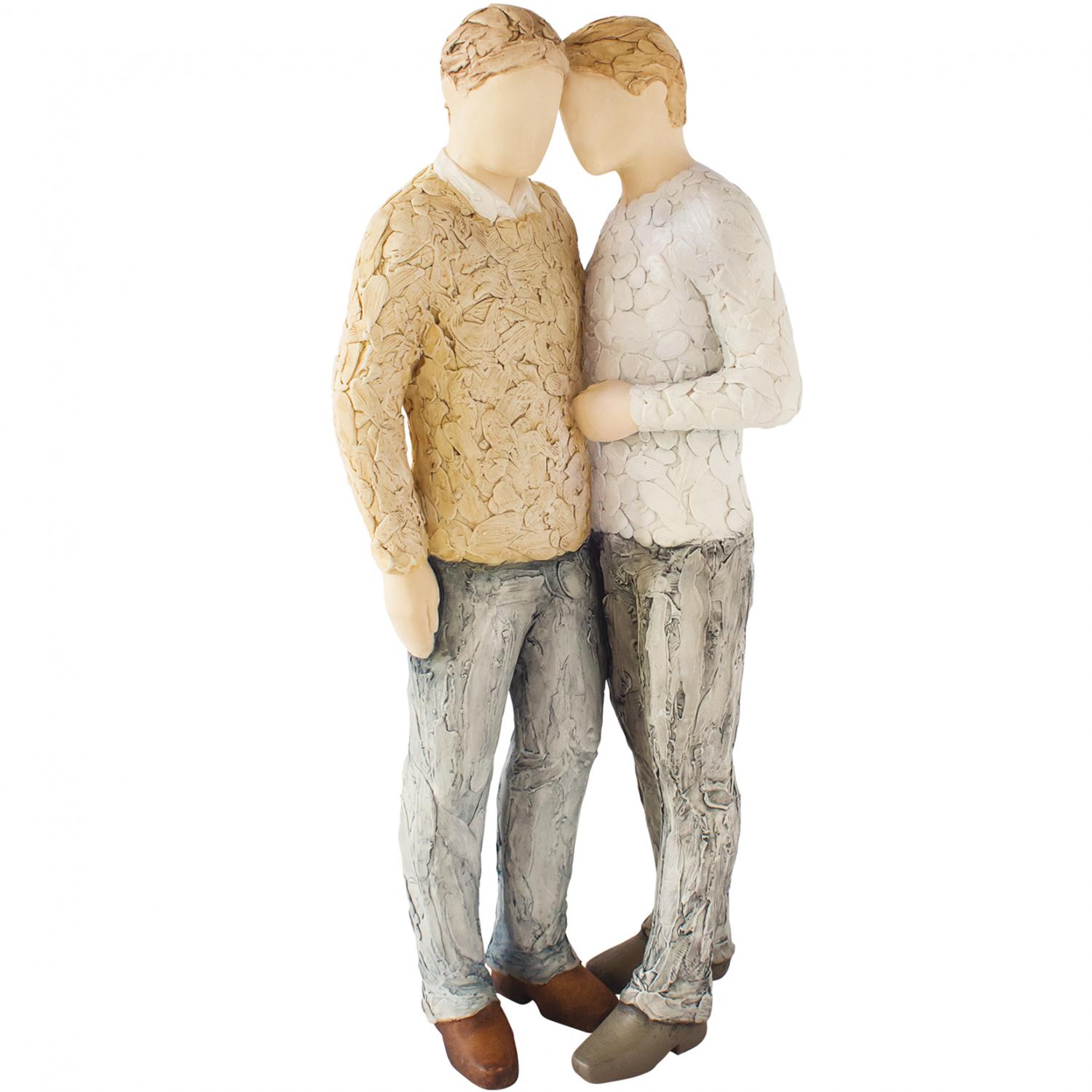 Image 1 for 9611MTW Devoted Figurine More Than Words Gift Boxed 27cmH True partners in love and life Gifted Boxed. Designed and created in the UK