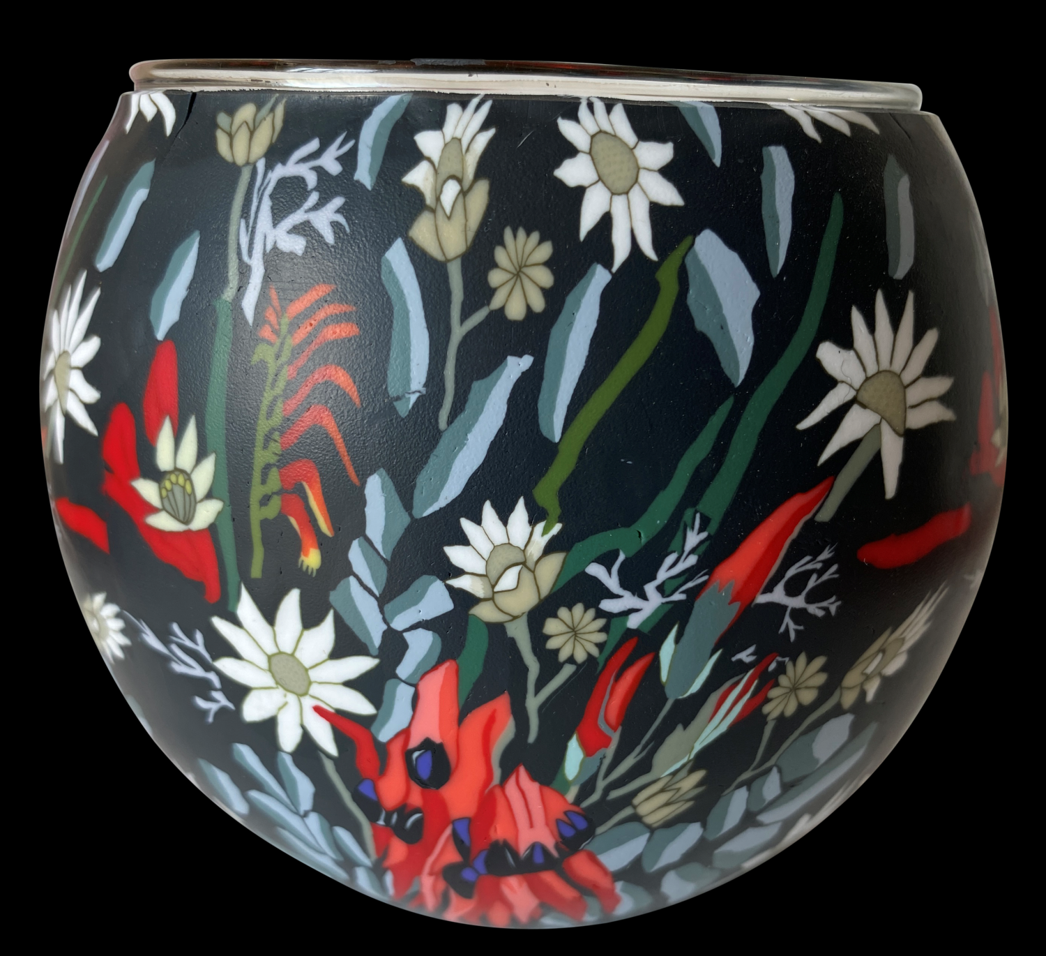 Thumbnail for A2022 03 Glowing Glas Aust Flowers