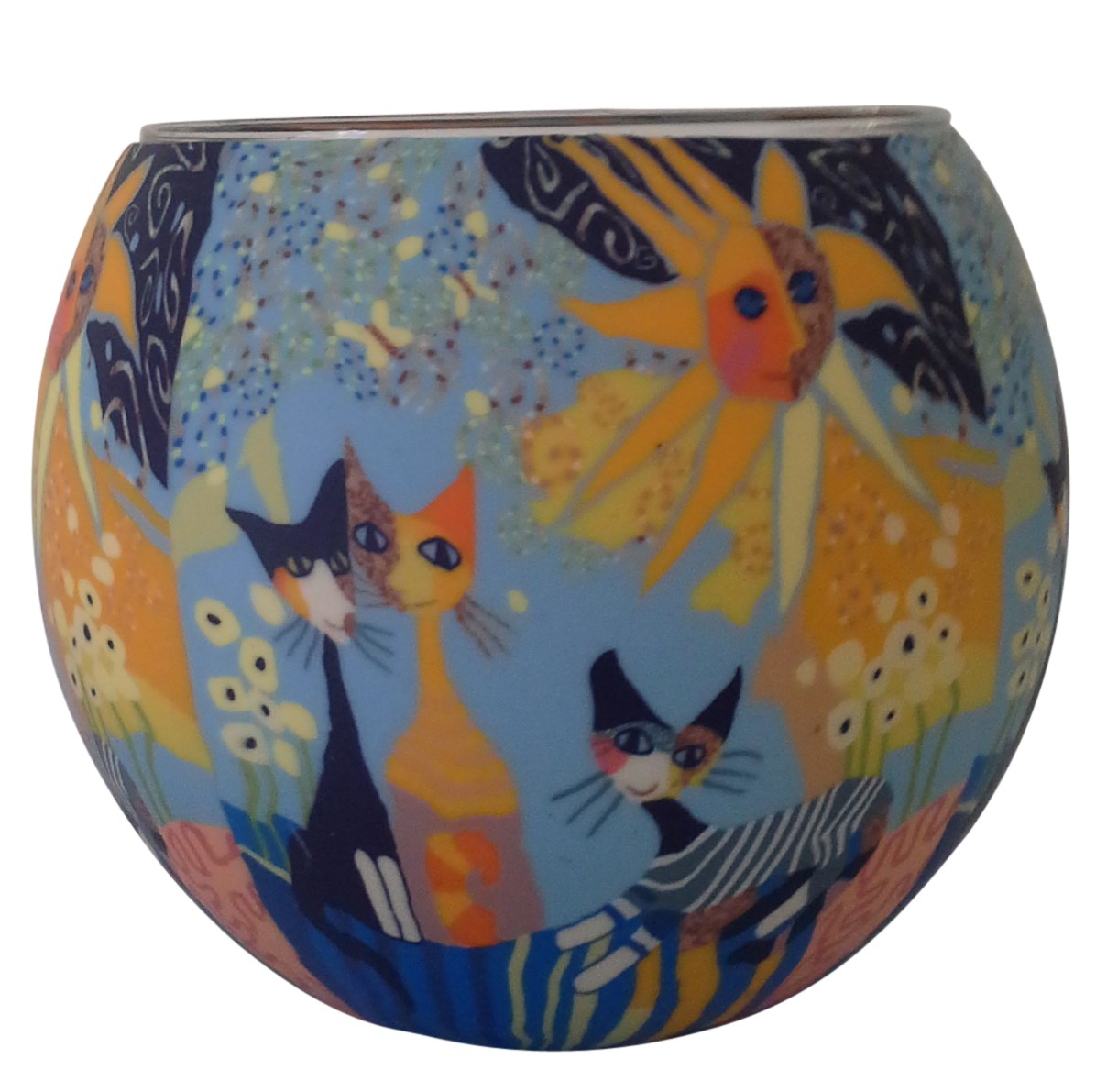 Image 1 for AD2607 Demo Glass with Hole Cats