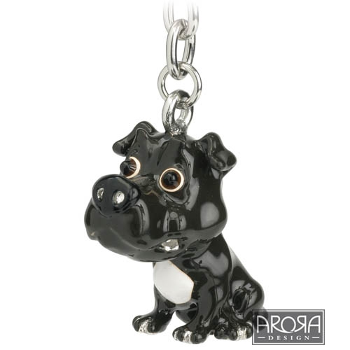 Image 1 for Dog Key Ring Staffy Designed and Created in the UK