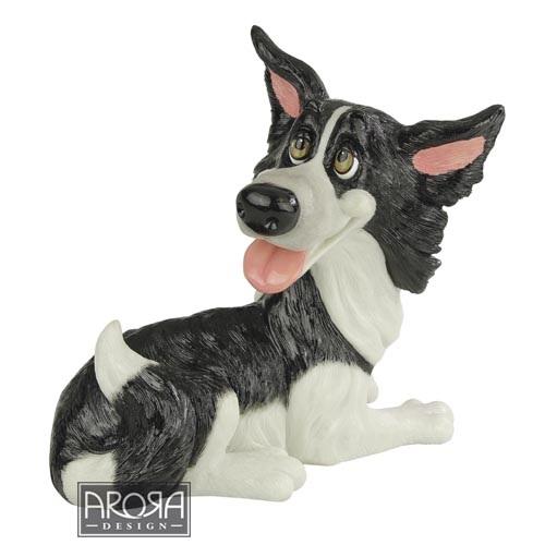 Image 1 for  Pets Boarder Colie Figurine Brook 24cmH Gift Boxed Designed and Created in the UK