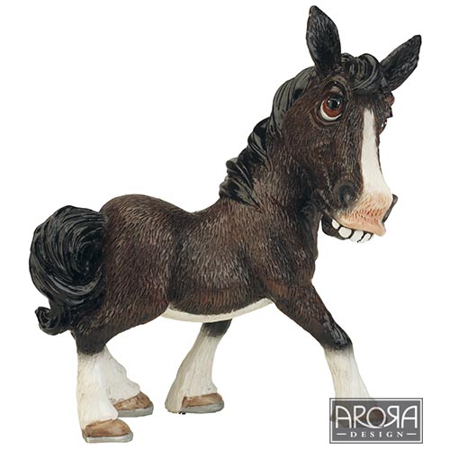 Image 1 for  Horse Figurine Collectable Little Paws Mary Just waiting for a Pat Gifted Boxed Desgined and Created in the UK