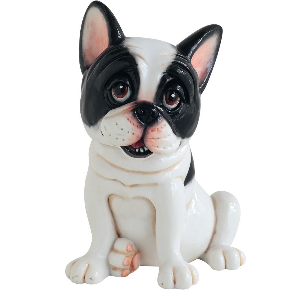 Image 1 for French Bull Dog Figurine Collectable Little Paws Claude 13cm Our beloved furry friends, Designed and Created in the UK