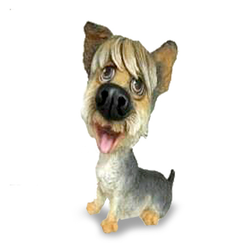 Thumbnail for  Yorkie Dog Figuirne Collectable Little Paws 12cmH Duchess our beloved furry friends.  Gifted Boxed Designed and Created in the UK