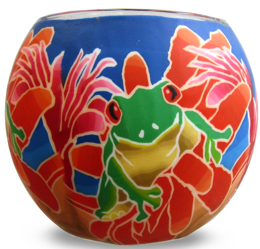 Thumbnail for AD2703 Demo Glass with Hole Green Frog
